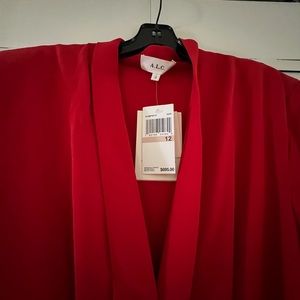 A.L.C red jumpsuit